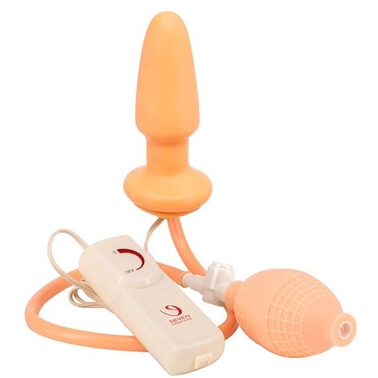 Пробка с вибрацией и увеличением объема "Anal Explorer" 